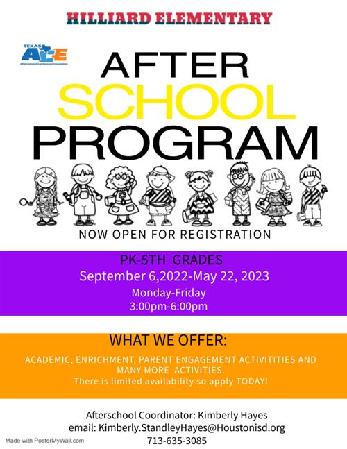 21st Century Texas Ace After School Program 